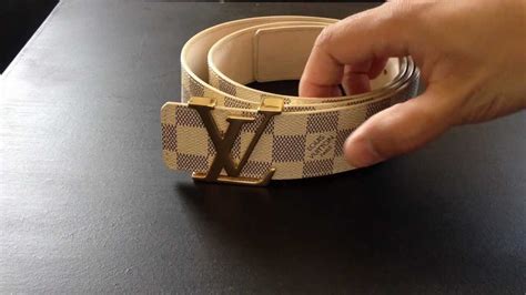 how to tell if lv belt is real|louis vuitton belt checkered.